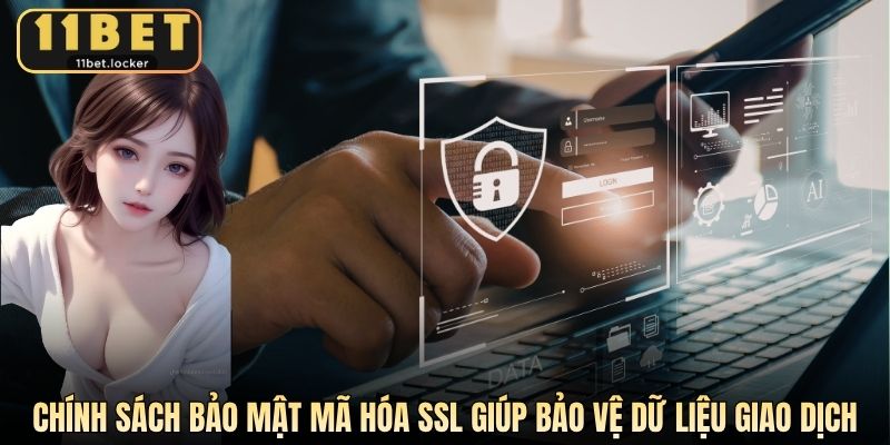 Chính sách bảo mật mã hóa SSL giúp bảo vệ dữ liệu giao dịch